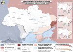 Carte 4. Synthèse de deux ans de guerre russe en Ukraine. Quatrième semestre : 25 août 2023 - 24 février 2024