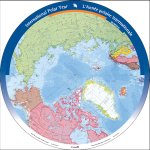 Carte de l'Arctique. L'Année polaire internationale - ipy-api.gc.ca