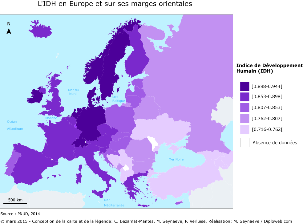 Carte De Lidh En Europe Données 2014