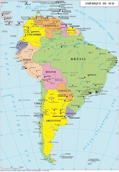 Dossier de données statistiques des pays d'Amérique latine