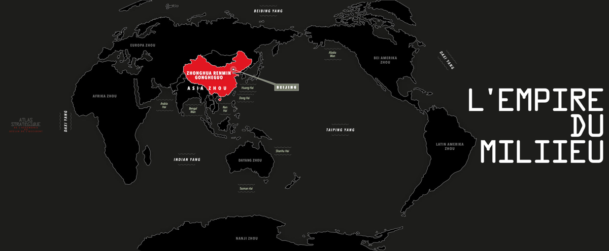 Carte. La Chine. L'empire du milieu