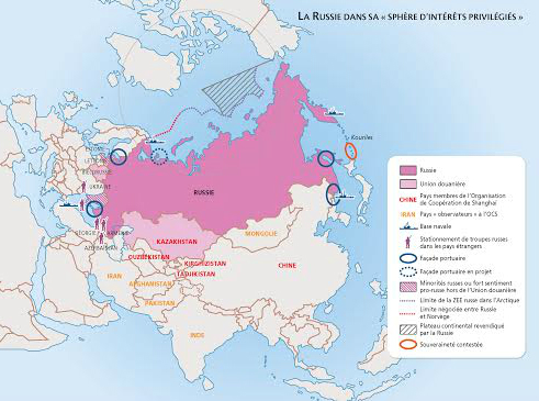 Résultat de recherche d'images pour "Russie géopolitique"