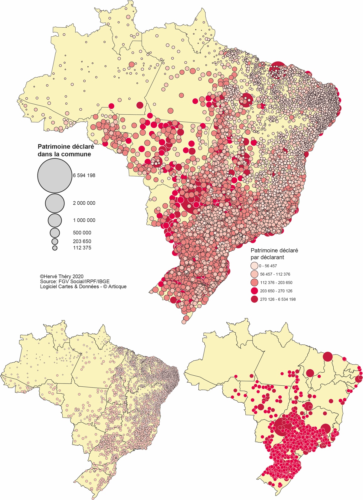 Cartes. Brésil : où sont les riches ?
