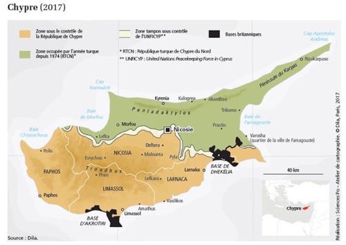 Chypre : un lieu de tensions en Méditerranée orientale 