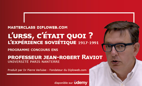 Masterclass de J-R Raviot C'était quoi l'URSS ? L'expérience soviétique 1917-1991