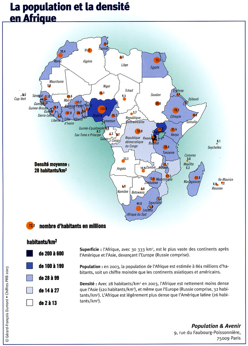 L'Afrique : les défis du développement - Cartolycée