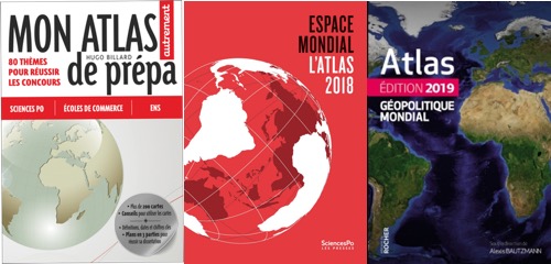 Choisissez l'atlas géopolitique qui vous convient le mieux ! 