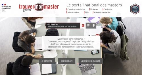 Attention : nouvelle procédure nationale de candidature en master, dossiers à déposer dès mars 2023