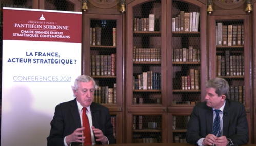 Vidéo. P. Vimont Entre nation, Europe et système multilatéral : les défis actuels de la diplomatie française