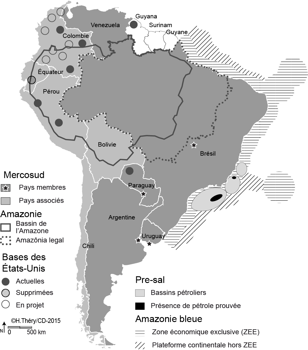 Géopolitique Le Brésil Et Le Monde H Thery Cnrs