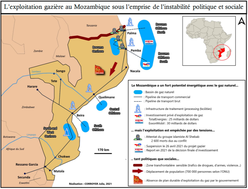 Mozambique. L'exploitation gazière sous l'emprise de l'instabilité politique et sociale