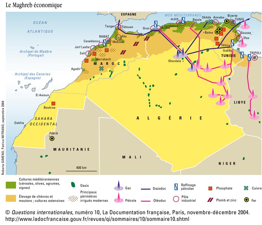 Revue Questions Internationales N° 10 Le Maghreb Une Publication De 