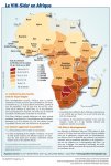 Carte du VIH-Sida en Afrique