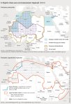 Carte de l'Algérie dans son environnement régional (2016)