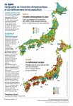 Le Japon. Géographie de l'évolution démographique et du vieillissement de la population