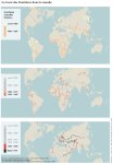 Trois planisphères. Le tracé des frontières dans le monde depuis plus de deux siècles