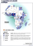 Population et densité en Afrique