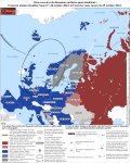 Carte. Deux exercices de dissuasion nucléaire quasi-simultanés : l'exercice otanien « {Steadfast Noon} » (17-30 octobre 2022) et l'exercice russe « {Grom} » (26-29 octobre 2022) 