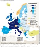 Carte de la construction européenne (1957-2010)