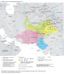 Carte du Pakistan dans son environnement