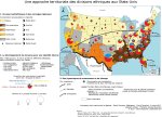 Carte. Une approche territoriale des divisions ethniques aux Etats-Unis