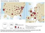 Etats-Unis/Europe : répartition du PIB par Etat