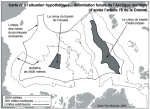 Carte d'une situation hypothétique - délimitation future de l'Arctique (d'après l'article 76 de la CNUDM) 