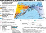 Carte du détroit de Béring : un point de rencontre oublié entre les « Deux Grands »