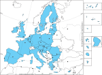 Carte de l'UE28 au 1er juillet 2013
