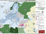 Carte. L'Union européenne, dépourvue de gaz naturel, est entourée d'immenses réserves gazières