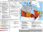 Carte du Canada, les perspectives d'un géant en ressources méconnu