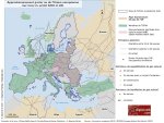 Carte. Approvisionnement gazier vu de l'Union européenne : gaz russe vs projet BABS et GNL