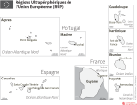 Cartes des régions ultrapériphériques de l'UE28