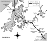 Le canal de Panama est alimenté par un vaste système de lacs intérieurs d'eau douce, alimentés par des précipitations... dont le niveau peut varier