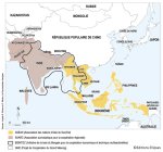 Inde et Asie du Sud : carte des alliances régionales