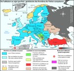 Carte. De l'adhésion au rejet (parfois) : géohistoire des frontières de l'Union européenne