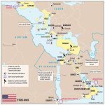 Fiche et carte pays. Les Etats-Unis d'Amérique. Objectifs stratégiques pour la région Méditerranée et Moyen-Orient