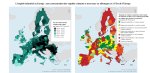Cartes. L'emploi industriel dans l'UE en 2016