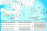 Carte géopolitique des micro-Etats. Des origines multiples mais des logiques régionales dans leur genèse et leurs stratégies