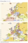 Cartes de l'Europe politique 1914 - 2014
