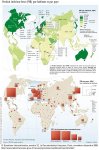 PIB par habitant et par pays (2004)